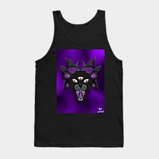 Creepy Cat 2 Tank Top